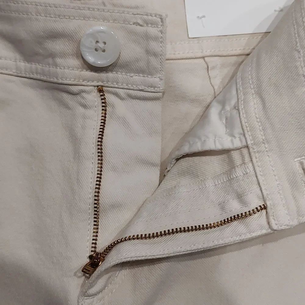 Ann Taylor The Wide Leg High Rise Natural Denim Jean Pants  NWT - Picture 4 of 11